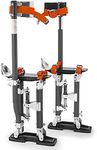 GypTool Pro 18" - 30" Magnesium Drywall Stilts - Gray