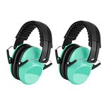 2 Pack Noise Cancelling Headphones for Kids, Beedove NRR 27dB Noise Reduction Safety Ear Muffs for Autism Kids Adult, Noise Sound Protection Headphones for Shooting Mowing Hunting Fireworks