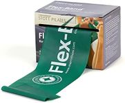 STOTT PILATES Flex-Band Roll Regular Strength, 12 Pack (Green), 78 feet / 24 m