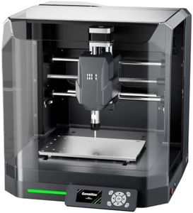 Genmitsu Cubiko Desktop CNC Router Machine with Enclosure, PCB Milling & Wood Engraving CNC for Makers and Hobbyists, Auto Z-Probing, WiFi/APP Control, GRBL Compatible