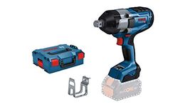 Bosch Professional Cordless Rotary Impact Wrench GDS 18V-1050 H (Tightening Torque 1,050 Nm, Breakaway Torque 1,700 Nm, in L-Boxx)