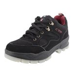 ADD GEAR CTR Trekking Shoes Anti-Skid Hiking, Mountain Boots for Men and Women - OD-1 Black (8)