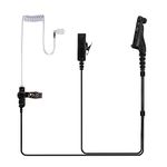 POFENAL XPR7550 XPR7580 Earpiece Headset Surveillance Compatible with Motorola XPR6380 XPR6580 XPR7380 XPR7350e XPR7380e XPR7550e XPR7580e Walkie Talkie Radio with PTT Mic (Acoustic Tube)