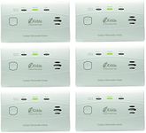 Kidde C3010 10-Year Carbon Monoxide Detector, White, 6Packs