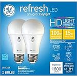 GE Refresh LED Light Bulbs, 100 Wat