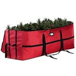 Premium Jumbo Christmas Tree Storage Bag - Extra Wide Opening - Fits 9FT. Tall Artificial Christmas Trees - Easy Access Xmas Tree Bag- Durable Straps & Reinforced Handles, Tear Proof - 5 Year Warranty