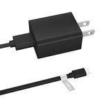 E-Reader Charger, AC Power Supply Charger Compatible for Kindle E-Reader Paperwhite Oasis E-Reader Voyage Kindle Kids E-Reader with 10FT Charging Cable…