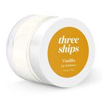 Three Ships Vanilla Lip Exfoliator – Vegan Lip Polish & Moisturizer – As Seen on Dragon’s Den – Soothing, Hydrating & Reviving Natural Lip Scrub for Dry, Damaged Lips, 15g