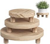 3 Pcs Wood Plant Stand Indoor Outdo