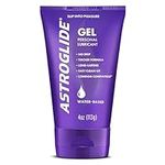 Astroglide Water Based Lube (4oz), Ultra Gentle Gel Personal Lubricant, Stays Put with No Drip, Sex Lube for Long-Lasting Pleasure for Men, Women and Couples
