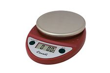 Escali Primo NSF Listed Digital Scale, 11 lb/5 kg, Red