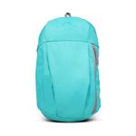 Nivia Pulse Junior 2.0 Backpack For Men & Women, Water-Resistant Sports Backpack, Lightweight, Durable 600D Polyester, Double-Zip Main Compartment & Secure Front Pocket, Capacity-10 Litres (Aqua)