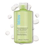 Bliss Disappearing Act Niacinamide Toner Pore Vanish Complex Purifies Pores All Skin Types Fragrance Free Clean Cruelty Free Vegan 300 ml