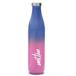 Milton Prudent 1100 Thermosteel 24 Hours Hot and Cold Stainless Steel Water Bottle, 1023 ml, Pink Blue, Pack of 1 Water Bottle