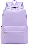 School Backpack for Teen Girls Kids Bookbags Elementary Middle School Laptop Bags Women Travel Daypacks (Purple), Provence Lavender, Daypack Backpacks