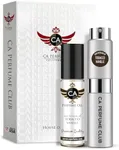 CA Perfume Duo Impression of Tobacco Vanille For Men Eau de Parfum Refillable Atomizer Sprayer + Fragrance Body Oil Travel Size Roll-On 0.27 Fl Oz+0.33 Fl Oz