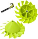 WHMYZHL 2 Pack 529437003/529437004/529437001 Blower Fan for Homelite & Ryobi 18 Volt Cordless Blower P2108 P21081 P21081VN P21081VNM