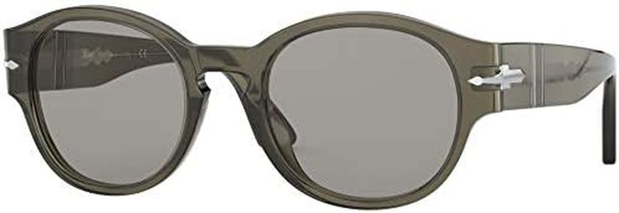 Persol 0PO3230S Lunettes de Soleil, Grey/Grey, 52 Mixte