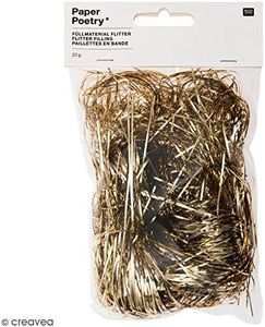 Cheveux d'ange décoratifs Rico Design - Doré - 20 g
