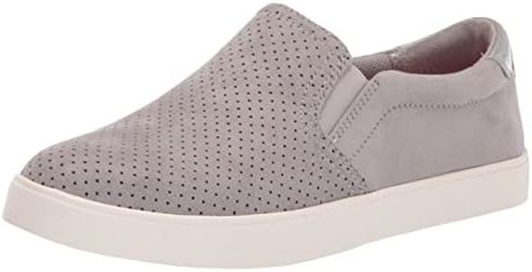 Dr. Scholl's Women's Madison Sneaker, Grey Cloud Microfiber, 8 Wide