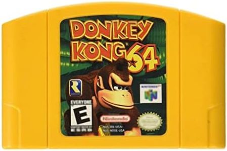 PERELE New N64 The Legend of Donkey Kong 64 Video Game Cartridge US Version for Nintendo 64 Game