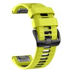 U-LIMVE Strap for Garmin Fenix 7X Pro/Fenix 7X/Fenix 6X Pro/Fenix 6X/Fenix 5X/Fenix 3, 26mm Quick Fit Silicone Replacement Band for Garmin Epix Pro 51mm/TACTIX 7