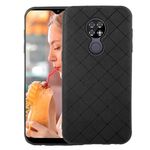ELISORLI Compatible with Cricket Ovation 1 U705AC/AT&T Radiant Max 4G U705AA case Rugged Thin Slim Cell Accessories Anti-Slip Fit Rubber TPU Mobile Phone Silicone Cover for ATT 6.5 Women Men Black