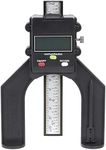 Trend Digital Depth Gauge, 60mm Jaw Opening, Precision Rebate & Groove Setting, GAUGE/D60, Black