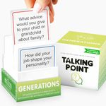 200 Intergenerational Conversation Cards - Get to Know Parents and Grandparents for Family Game Night with Curated Question Cards - Family Fun Games for Adults and Kids Too - Relatives Icebreaker