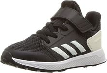 adidas Originals Baby RapidaRun Running Shoe, Black/Cloud White/Carbon, 8K M US Toddler