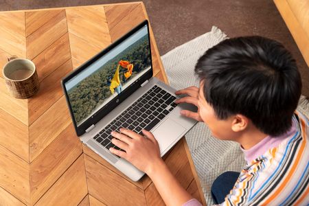 HP Chromebook x360 14" Laptop – 128GB Storage, Touchscreen