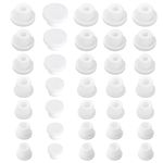 35 Pcs Silicone Salt and Pepper Shaker Stoppers, Reusable Salt Shaker Plugs Stopper Replacement Replaceable Salt Pepper Shaker Stoppers for Home Kitchen Bottle Pipe(10/11/12/13/14/15/16mm)