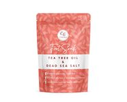 CalmGenix Foot Soak with Tea Tree Oil & Dead Sea Salt | Helps Treat Nail Fungus and Athletes Foot, Foot Spa Bath | Foot Moisturiser & Deodorizer Feet Soak | Exfoliating Foot Soak for Hard Skin