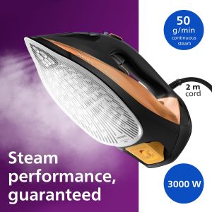 Philips Azur 7000 Steam Iron – Powerful Steam, Easy Glide