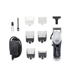 Wahl Launch Professional Clipper, Cord/Cordless Operation, 6000 RPM Powerful Motor, Full Steel Taper Blade, Lightweight and Compact, Smart LED Indicator, 2 Hours Runtime, 2 Years Warranty, 02240L-024