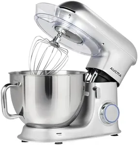 Aucma Stand Mixer,8.5QT 900W Kitchen Mixer, Large Capacity Kitchen Electric Mixers with Dough Hook, Wire Whip & Beater