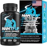 MANTFUP Daily Sexual Enhancer for Men | Boost Libido, Testosterone, Pleasure & Performance, Fast-Acting Enhancement | Potenciadores de Testosterona