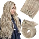 Moresoo Clip in Human Hair Extensio