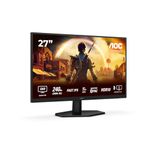 AOC Q27G42ZE - 27 inch QHD Gaming Monitor, Fast IPS, 260Hz Oc, 1ms, G-Sync comp, HDR10, Low Input Lag (2560x1440, HDMI 2.0 x 1 / DisplayPort 1.4 x 1)