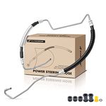 A-Premium Power Steering Hose Pressure Hose Line Assembly Compatible with Chrysler 200 2011-2014 & Dodge Avenger 2011-2014, 2.4L, 6 Speed Transmission, Pump to Gear/Rack Pinion, Replace# 68080398AG