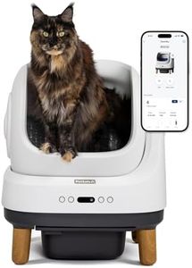 PetSafe ScoopFree OpenSky Automatic Self-Cleaning Cat Litter Box – Advanced Odor Control – App Controlled with Health Monitoring – Works with Any Litter – Up to 2 Weeks of Hands-Free Cleaning