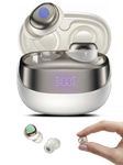 CASON 2 in 1 Sleep Ear Plugs for Noise Cancellation with Bluetooth for Music, Mini Earplugs for Sleeping,Side Sleeper & Flight Travel with Noise Reduction | Waterproof Earbuds with LED Display