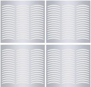 Generic 192pcs Invisible Eyelid Stickers - Double Eyelid Tapes and Single Side Lift Strips - Instant Eye Lift Without Surgery - Ideal for Uneven Mono-Eyelids - Slim Design (Small(192pcs))