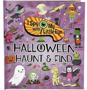 I Spy With My Little Eye Halloween Haunt & Find - Kids Search, Find, and Seek Activity Book, Ages 3, 4, 5, 6+