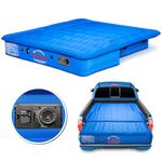 Pittman Outdoors PPI-105 AirBedz Original Truck Bed Air Mattress for Mid Size 5-5.5' Short Bed - PPI 105 , Blue