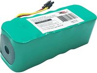 ZZcell Battery Compatible for Ariete Briciola, Amibot, Dibea, Haier, Midea, Sichler, Profimaster, LP43SC2000P, KK8, X500, X580, 2711, 2712, 2713, 2717 Robot Vac Vacuum Cleaner 14.4V 2100mAh