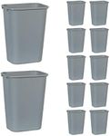 Rubbermaid FG295700GRAY Rectangular