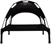 5050WORKSHOP ANML Tent Pet Tent with Cotton and Shade in One, Animal Tent (M, Black)