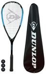 Dunlop Hypermax Squash Racket inc Protective Cover & 3 Squash Balls (Various Model Choice) (Hypermax Nano)