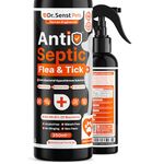 Dr. Senst Dog Antiseptic Bite Spray Flea Treatment For Dogs | 250ml Hypochlorous Acid Flea Spray For Dogs | Dog Antiseptic Spray | Dog Flea Treatment Bite Spray | Flea And Tick Treatment For Dogs